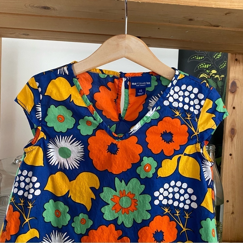 Marimekko X Target Colorful Floral Print Dress - Picture 6 of 10
